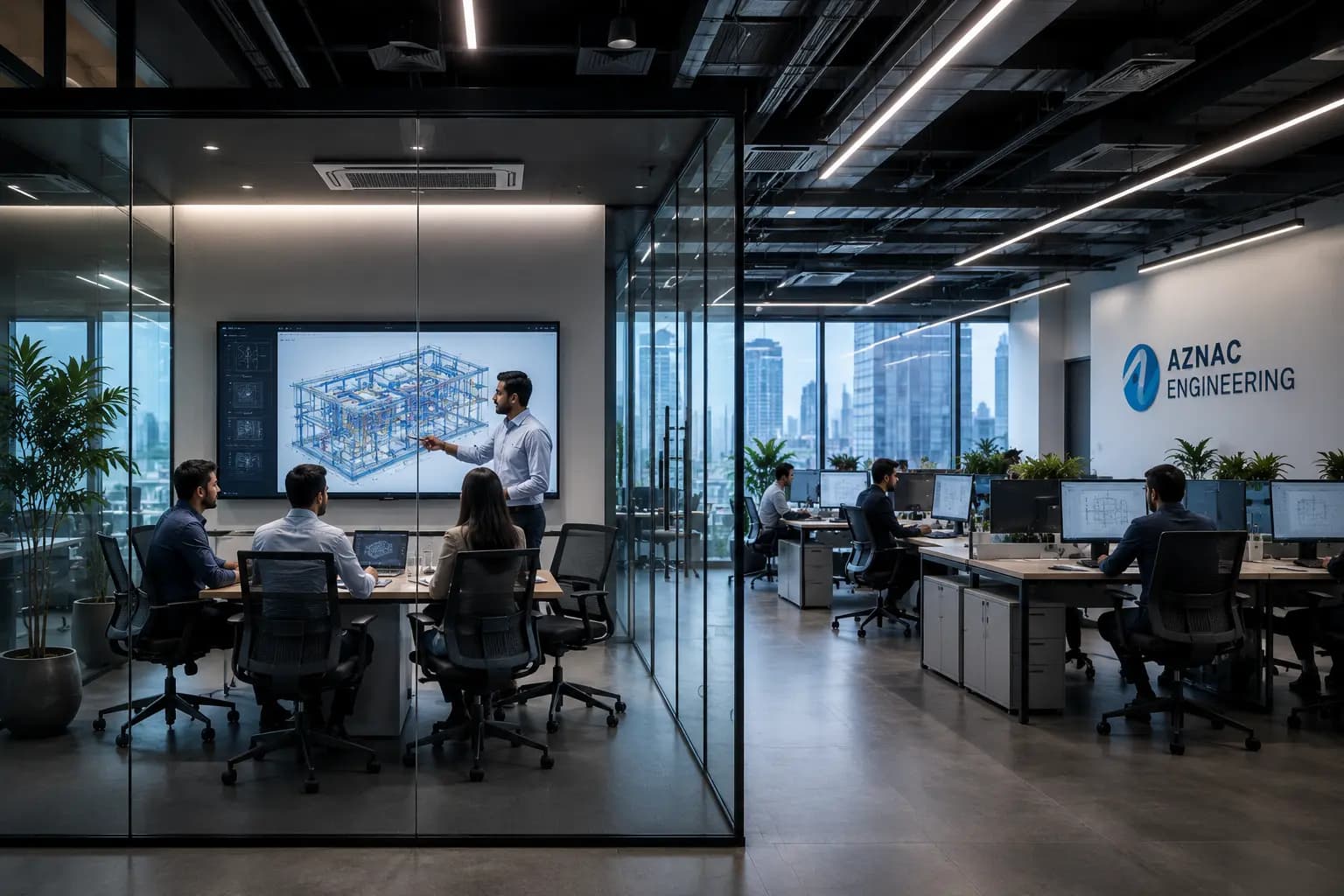 Aznac engineering office coordination