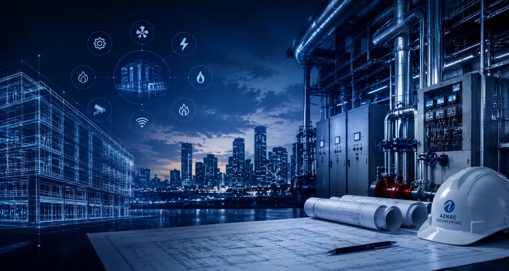 Aznac Engineering services background